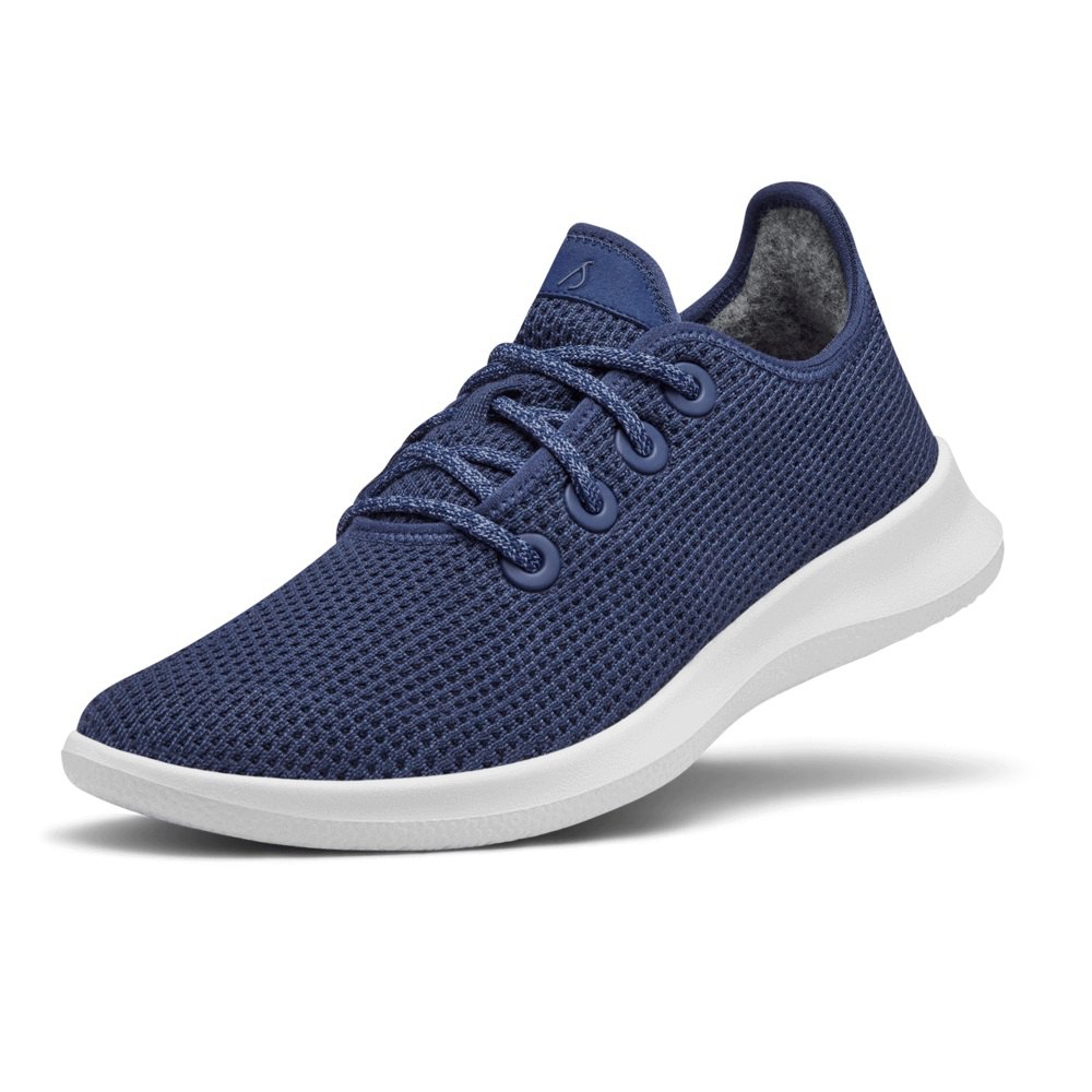 Allbirds Men's Tree Runners - Sneakers Navy - NWJ371926